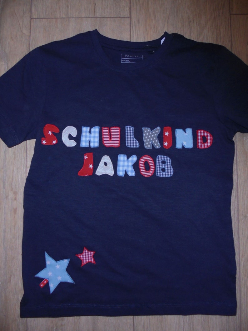 Scolarisation 2022 t-shirt nouveau diy wunschirt 2021 image 5