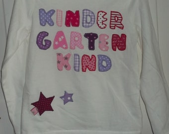 Shirt Kindergartenkind Geburtstag benäht handmade