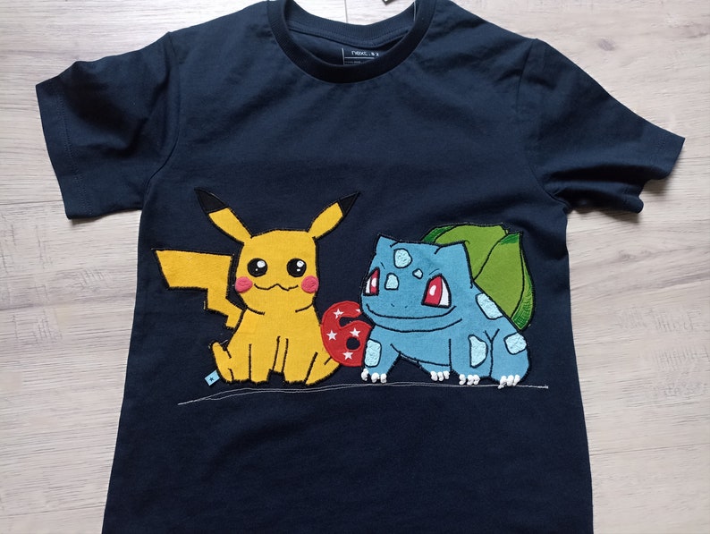 Shirt benäht Geburtstag neu Pokémon Ball bisa wunschshirt Bild 1