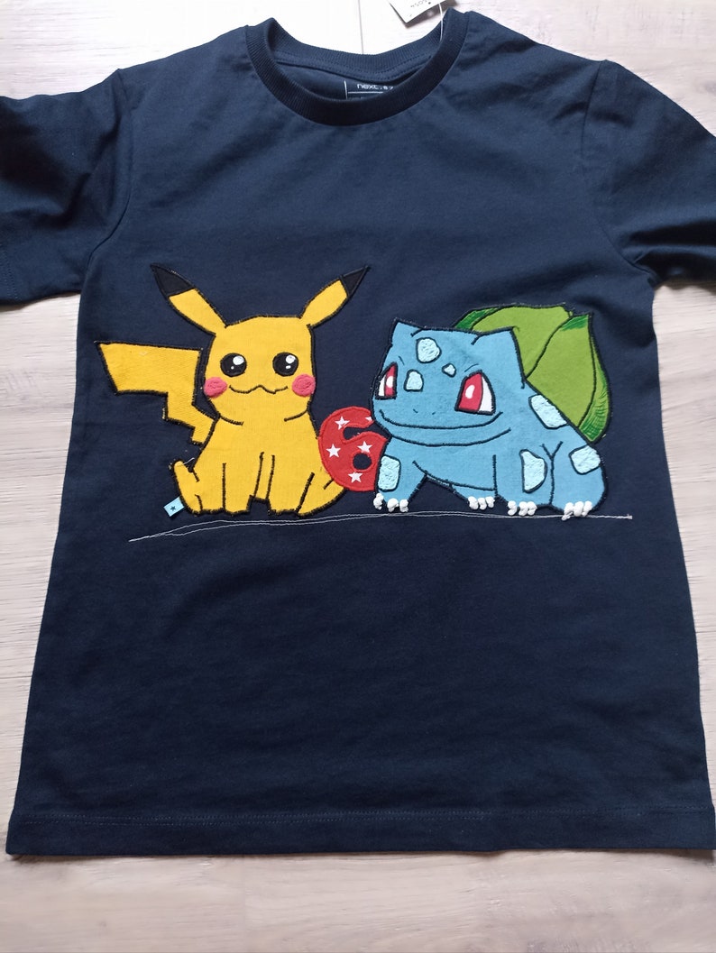 Shirt benäht Geburtstag neu Pokémon Ball bisa wunschshirt Bild 7
