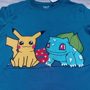 Shirt benäht Geburtstag neu Pokémon Ball bisa wunschshirt Bild 2