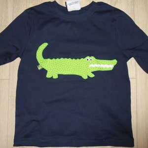 Shirt benäht Geburtstag Krokodil Bild 4