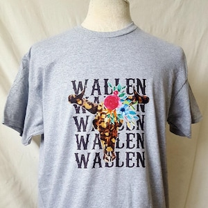 Morgan Wallen T-shirt Country Music Lyrics Shirt Medium