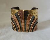 Vintage Tibetan Cuff Bracelet Hippie Chick Festival Wear Accessories Dead Lot Shakedown Street Handmade Boho Jewelry