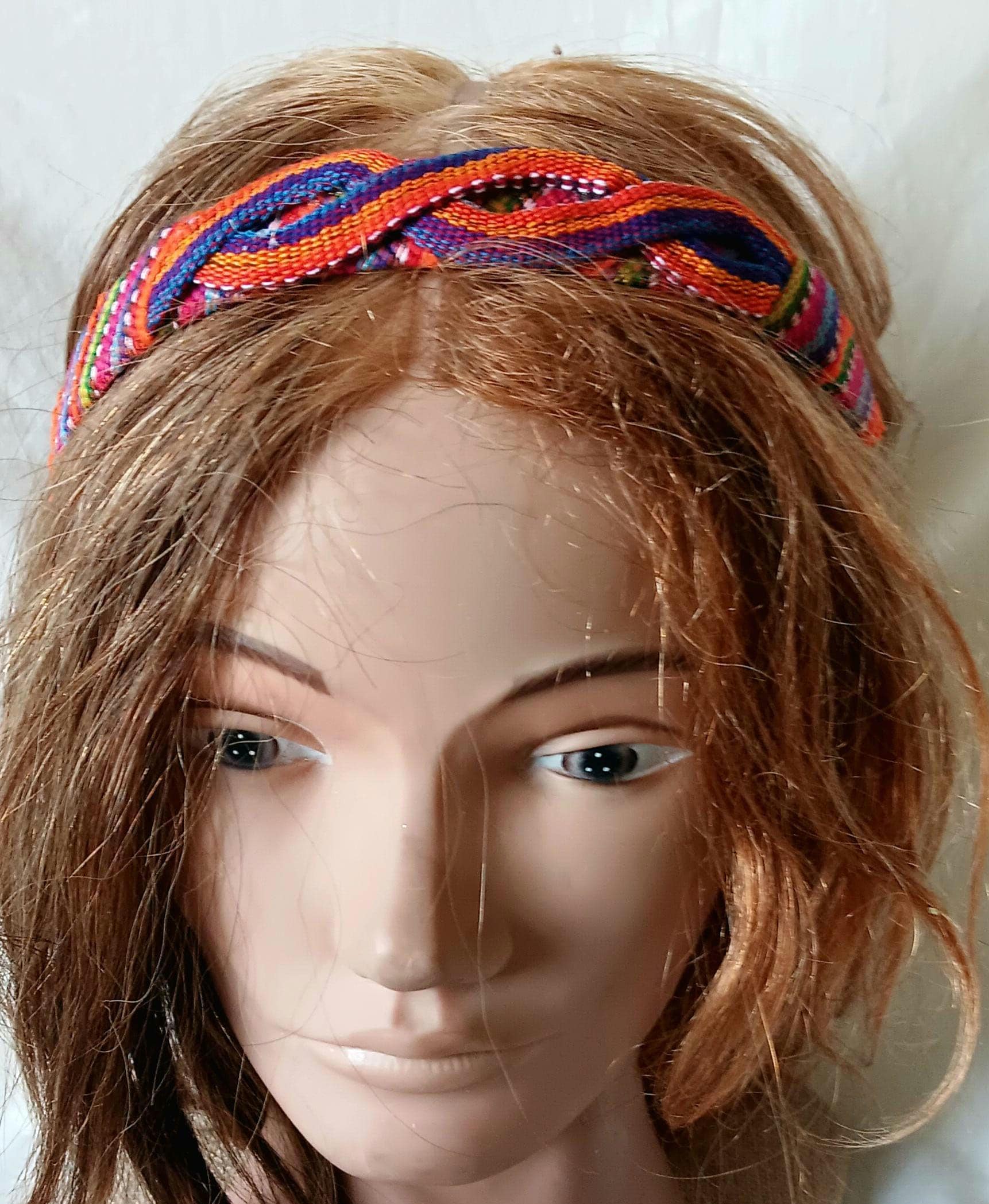 Vintage Guatemalan Cinta Hand Made Woven Head Hair Wrap with Tassels Guatemalan Cinta - Etsy main image 3