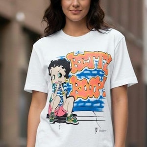 90s Betty Boop Tシャツ ヴィンテージ ベティブープ Vintage 90s Betty Boop T Shirt - Etsy