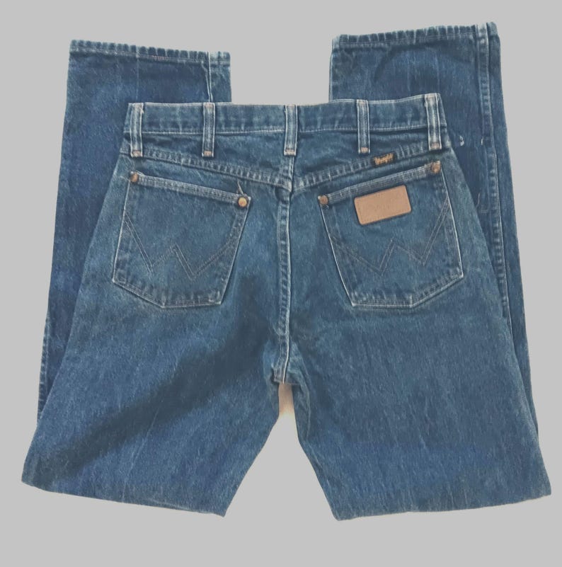 Vintage Wrangler Women's Jeans | High-Rise Straight Leg Denim | 90s Western Style 29x30 USA image 9
