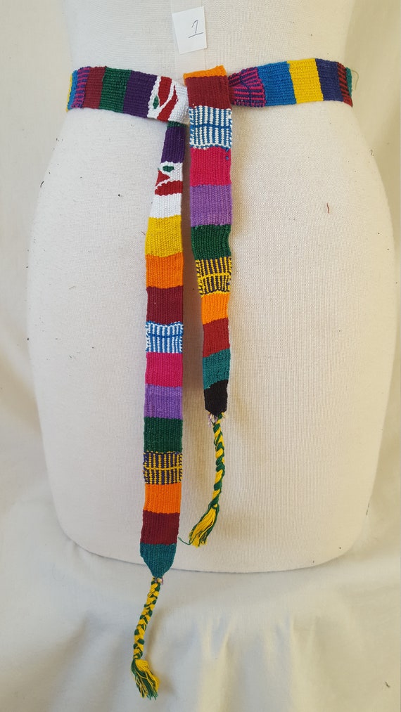 1990s handmade Guatemalan lizard zip pouch