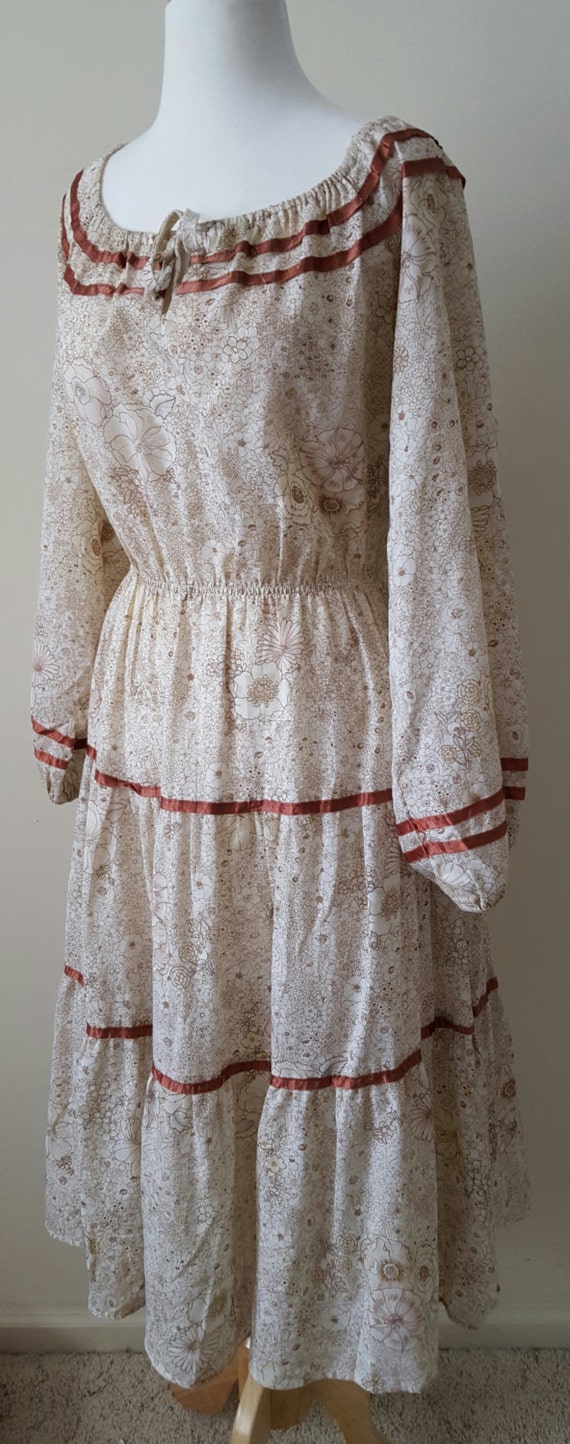 Vintage 70s Hippie Clothing Commune Prairie Granny