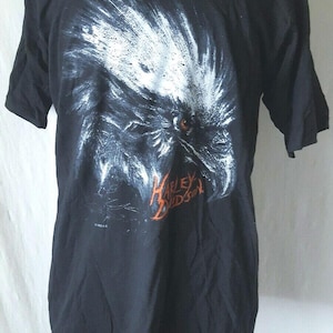 Vintage 90s Men&#39;s Eagle Harley-Davidson Precision T-shirt Original NOS Large