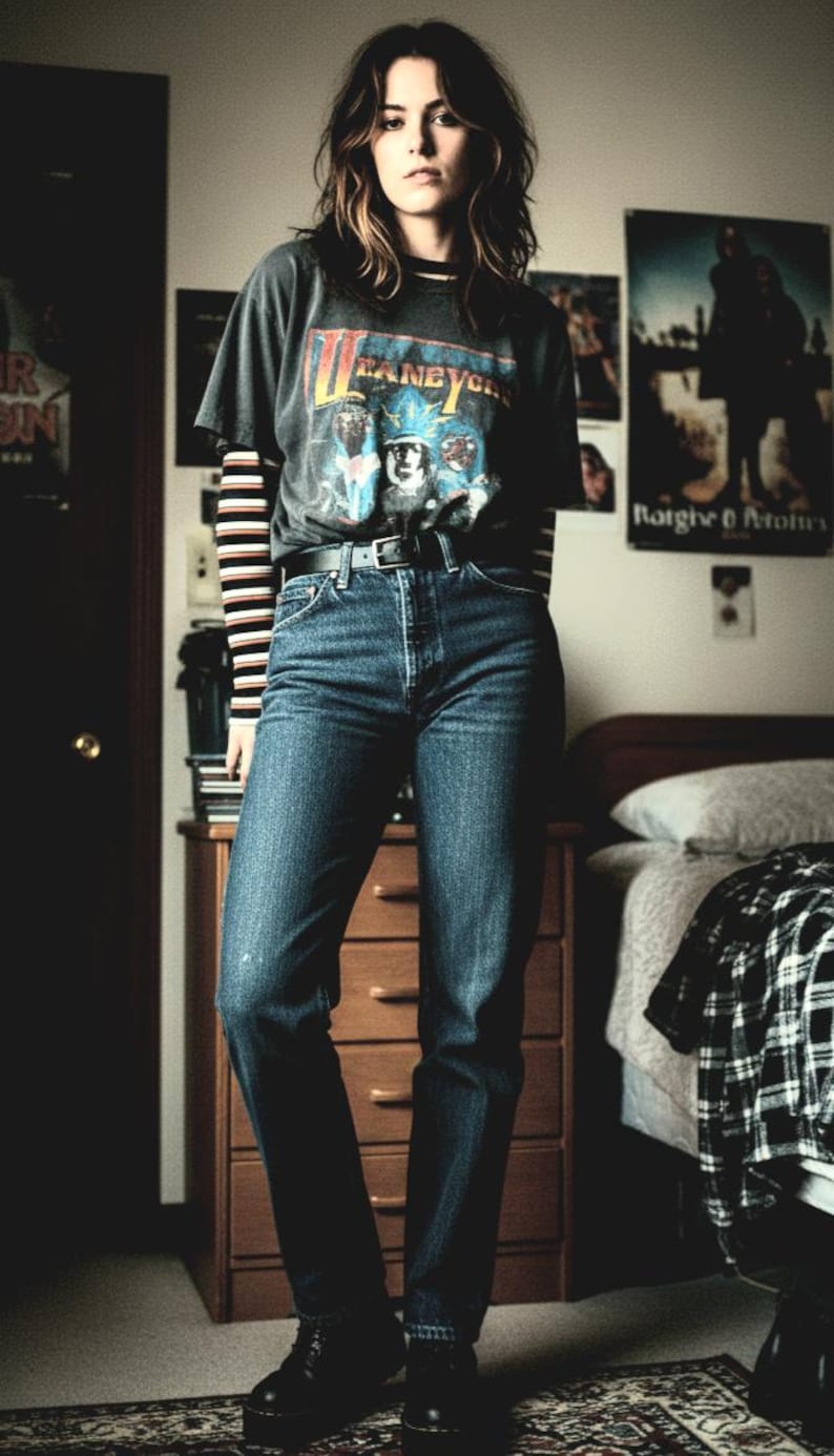 Vintage Wrangler Women's Jeans | High-Rise Straight Leg Denim | 90s Western Style 29x30 USA image 12