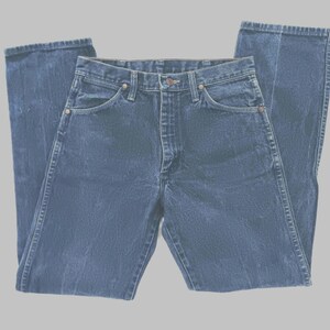 Vintage Wrangler Women's Jeans | High-Rise Straight Leg Denim | 90s Western Style 29x30 USA image 3