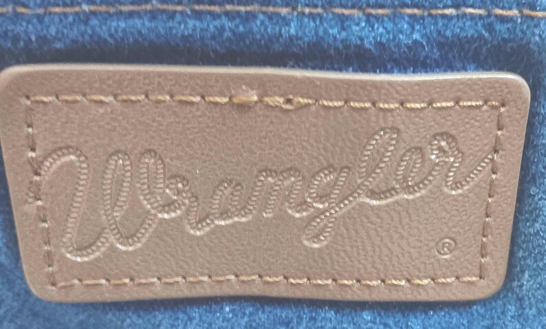 Vintage Wrangler Women's Jeans | High-Rise Straight Leg Denim | 90s Western Style 29x30 USA image 10