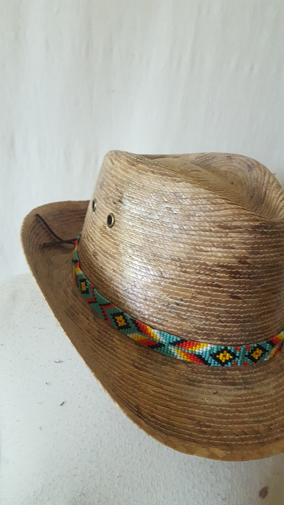 Beaded Hatband Handmade Native American Style - image 3