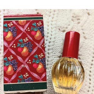 Avon Festive Mini Night Magic Cologne Splash Perfume .5 fl oz. Rare Vintage 1990