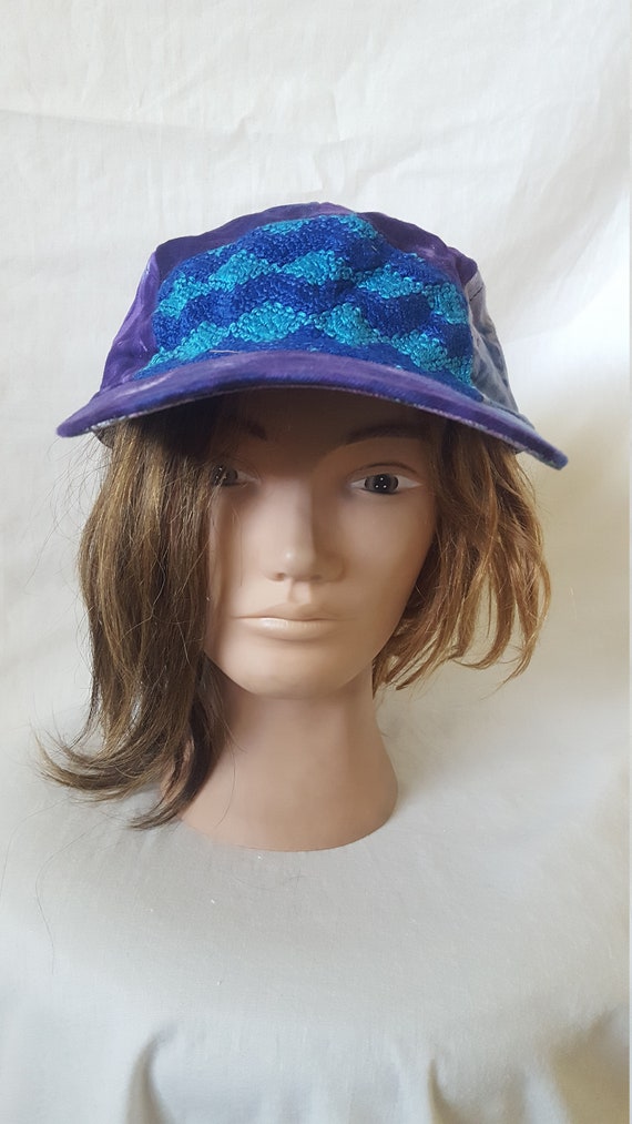 Hippie Hat Tie Dye Bohemian Cap 80's 90's Dead Lot