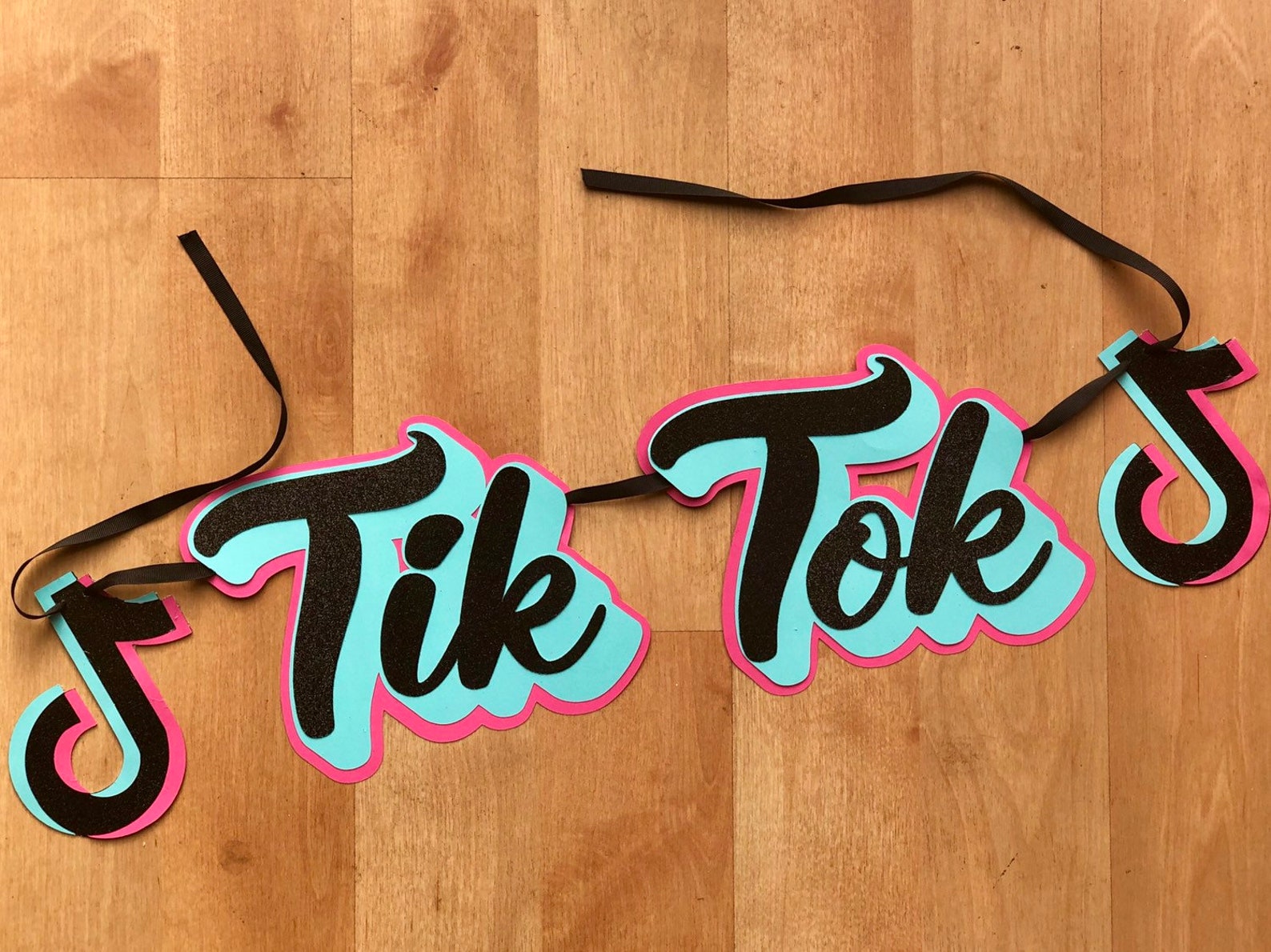 Tik Tok Inspired Banner | Etsy