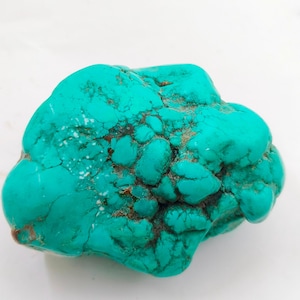 1300 Cts Natural Arizona Blue Turquoise Uncut Polish Rough Loose Gemstone Genuine Turquoise Uncut Polish Rough Gemstone M22