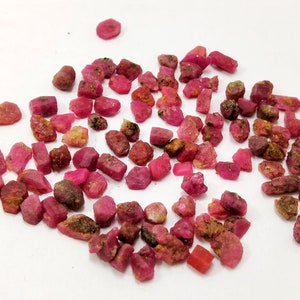 94 Cts 100% Natural Red Ruby Rough Loose Gemstone Lot