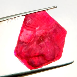Natural Red Ruby Burma Rough Loose Gemstone Ruby Red Burma Rough Gemstone G11