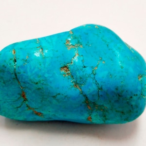 Natural Blue Turquoise Uncut Untreated Unheated Rough Loose Gemstone Genuine Turquoise Uncut Rough Gemstone