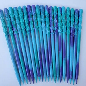 Mermaid Wand, Magic Wand Pencil, Pencil Wand, Wand, Party Favor, Stocking Stuffer, Christmas Gift
