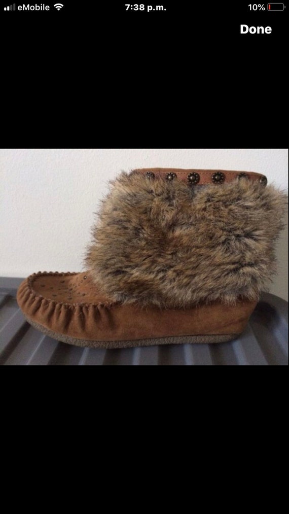 furry boots uk