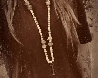 Made to Order Prayer bone beads for Hekate (Hecate) Greek goddess of magic, witchcraft, protection