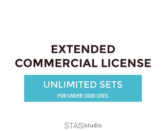 Extended Commercial License, Commersial Use For Unlimited Sets