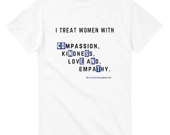 Camiseta Compasión, Bondad, Amor y Empatía – Mensaje Inspirador
