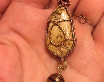 wrapped sand jasper