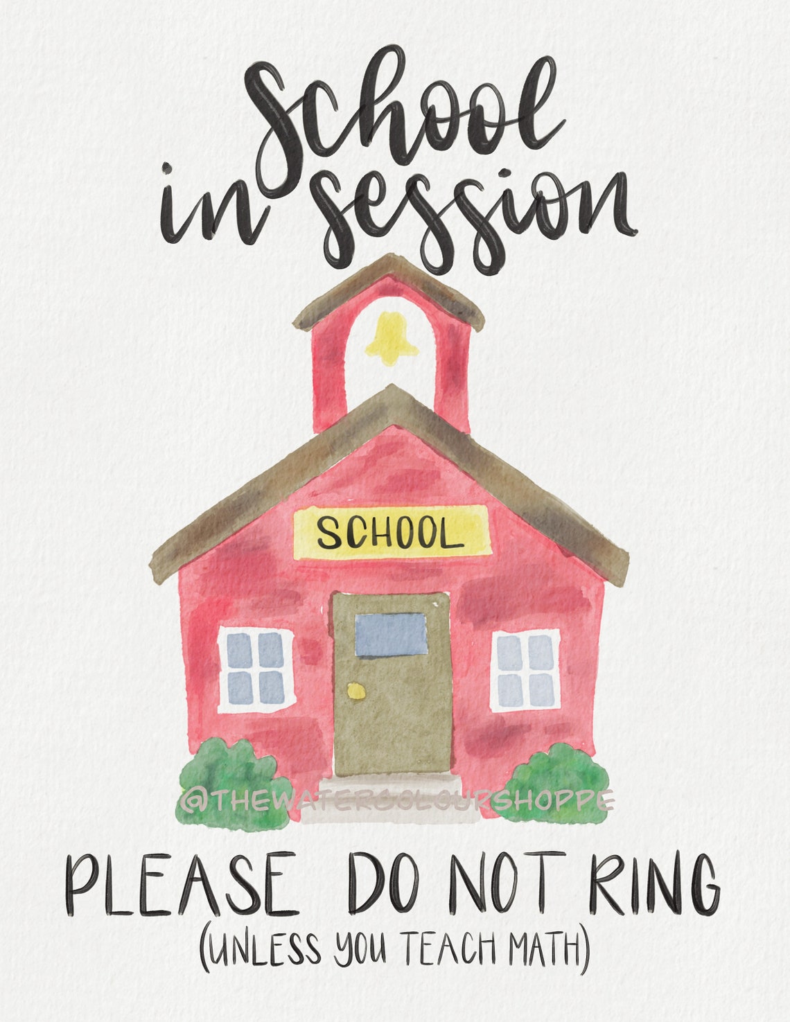 School in Session E-learning Door Sign Homeschool | Etsy