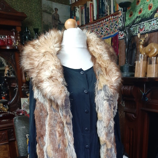 wonderfully soft furry waist coat sleevless jacket lined faux fur
