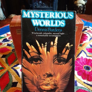 vintage occult mysterious worlds book witchcraft ghosts
