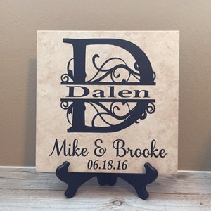 Wedding Gift, Wedding Gift Personalized, Gifts for couple, gift ideas, gifts for bride, gift for parents, wedding signs, wedding, last name image 1