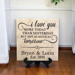 First Anniversary Gift, Gift for Girlfriend, Gift for Spouse, Engagement gift, Wedding day gift, gift for Bride from Groom, Gift for Her
