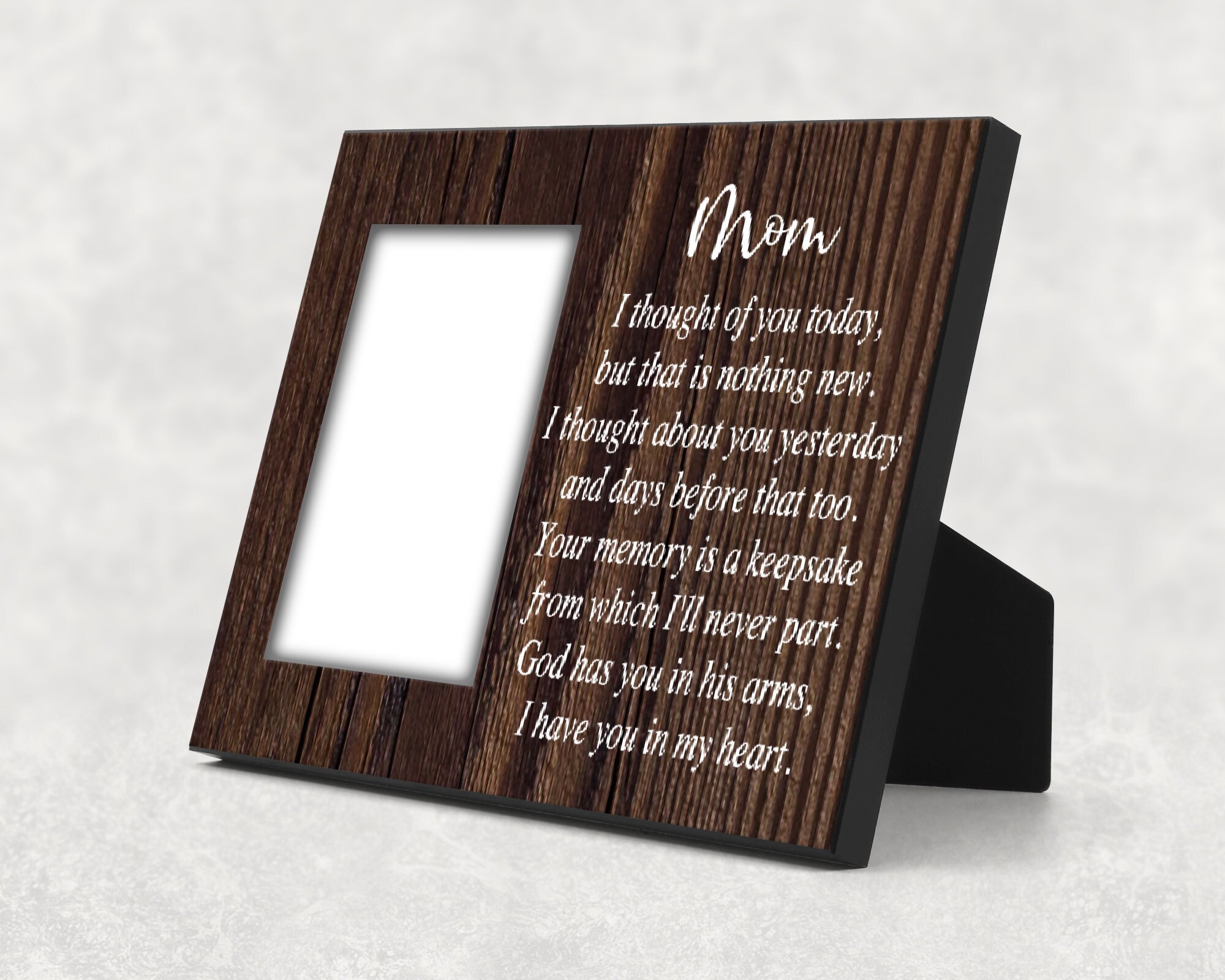Remembrance Photo Frame Memorial Picture Frame Gift Funeral | Etsy