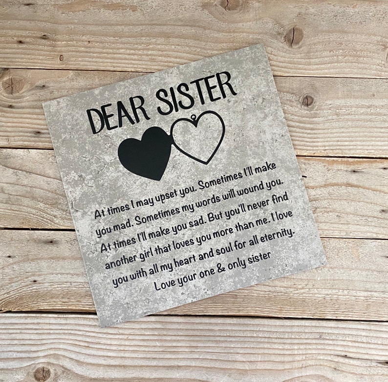 Gift for Sister, Birthday Gift for Sister, Christmas Gift for Her, Sister Gift, Unique Gift for Sister, Sister Birthday Gift, Gift Idea image 9