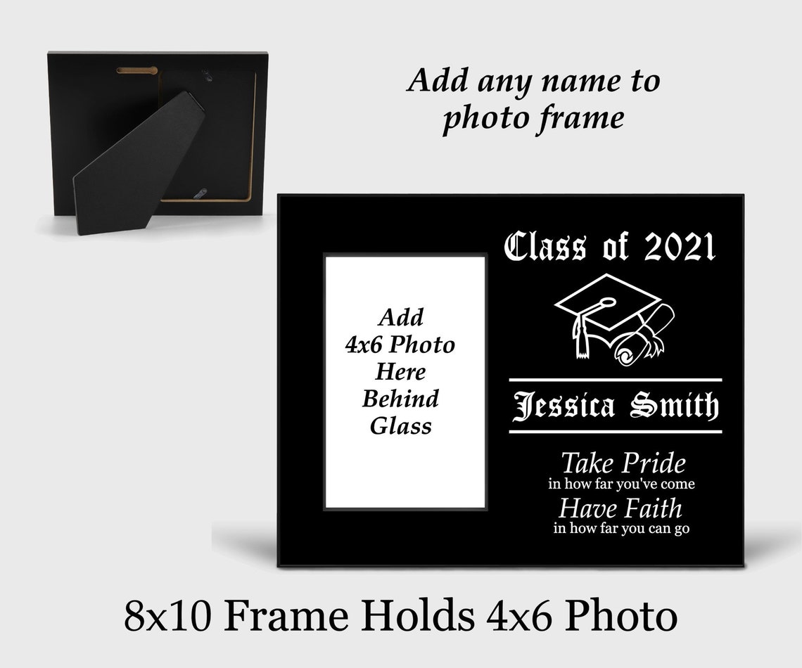 Personalized Graduation Picture Frame Graduate Photo Frame Etsy