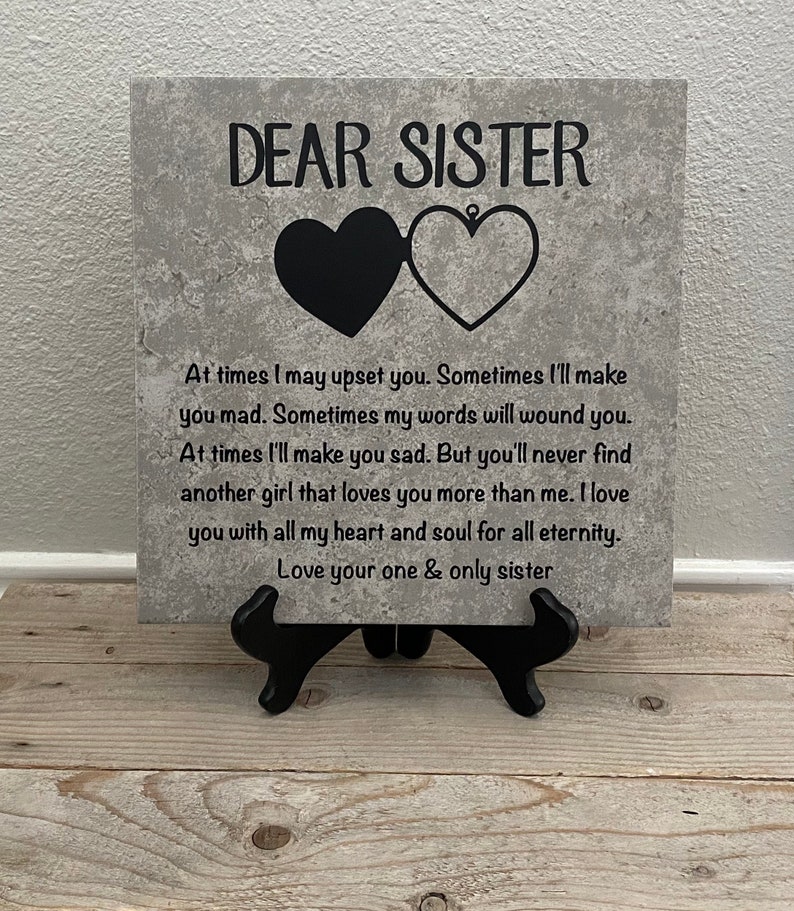 Gift for Sister, Birthday Gift for Sister, Christmas Gift for Her, Sister Gift, Unique Gift for Sister, Sister Birthday Gift, Gift Idea image 2
