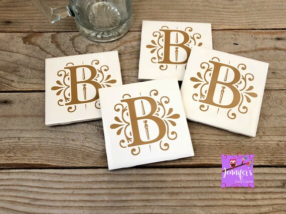 Personalized tile sale coasters