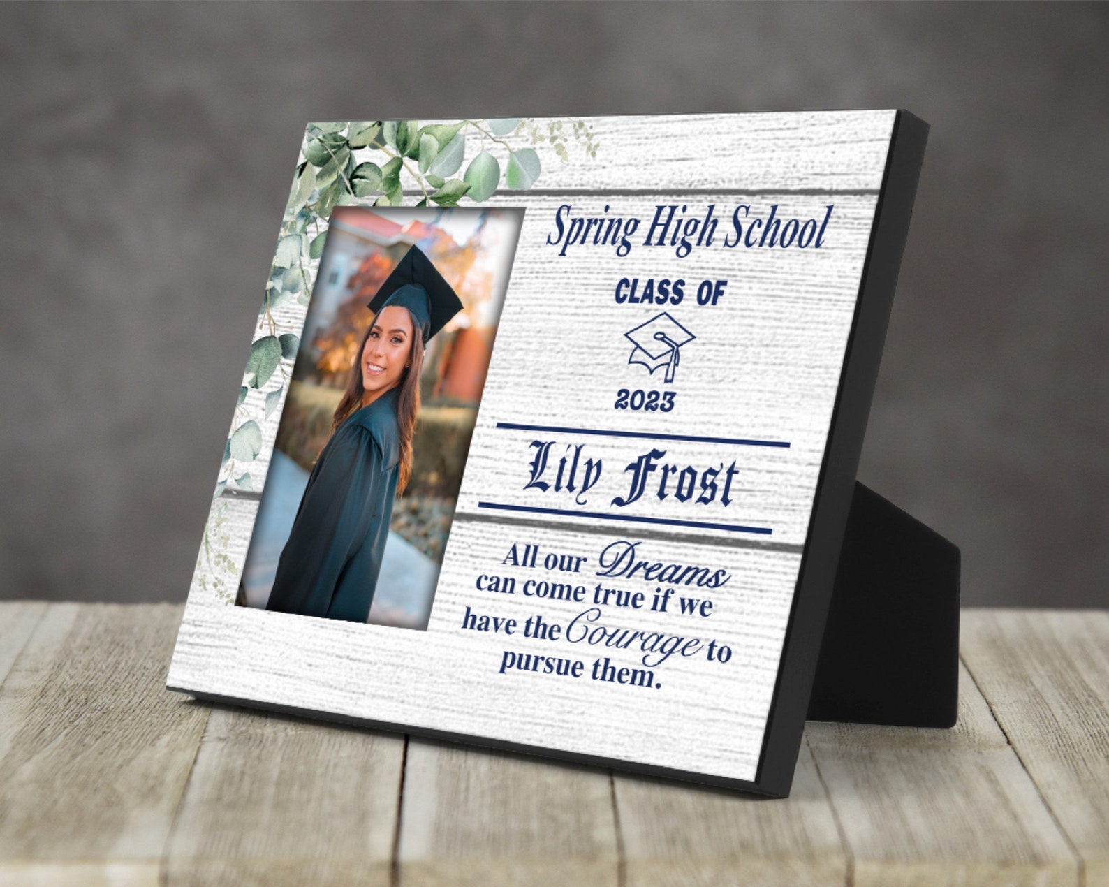 Personalized Graduation Picture Frame Graduate Photo Frame Etsy
