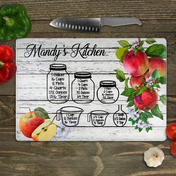 Apple Cutting Board Etsy