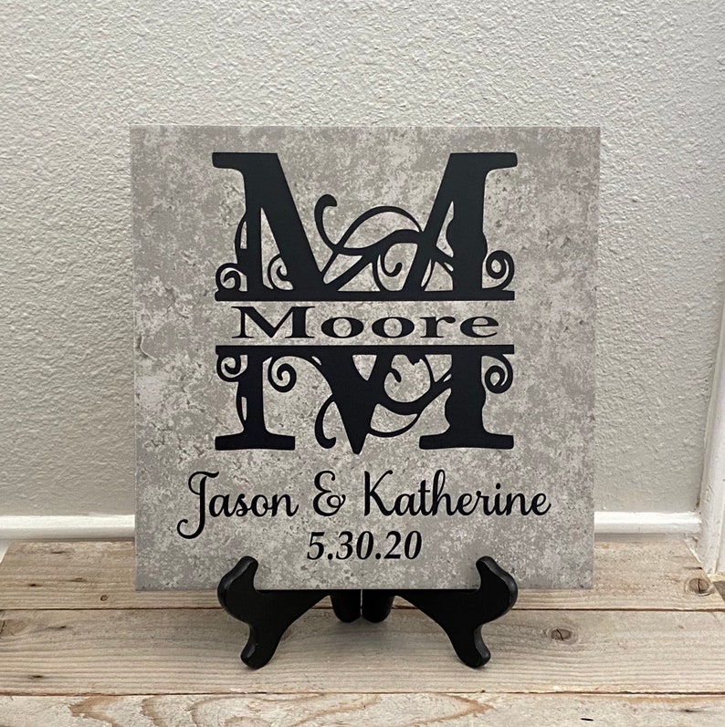 Wedding Gift, Wedding Gift Personalized, Gifts for couple, gift ideas, gifts for bride, gift for parents, wedding signs, wedding, last name image 10