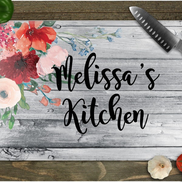 Decorative Glass Cutting Boards Etsy