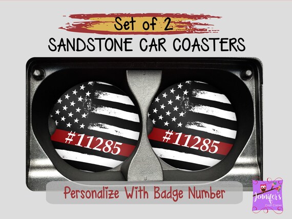 AMERICAN FLAG CUSTOM CERAMIC SANDSTONE CAR COASTER SET 2 FOR CUP HOLDER AMERICAN FLAG CUSTOM CERAMIC SANDSTONE CAR COASTER SET 2 FOR CUP HOLDER