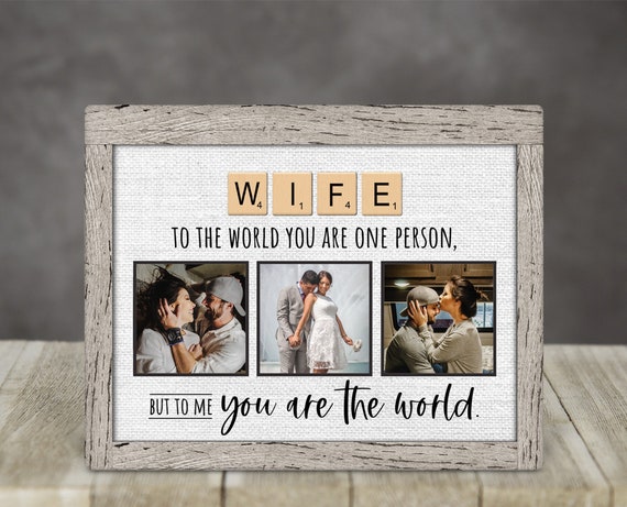 Photo Frame Birthday Gift For Wife Wife Picture Frame, Special