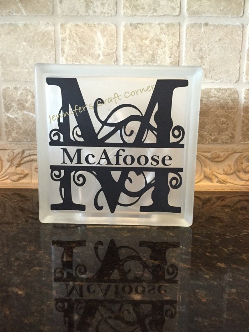 Personalized Night Light Monogrammed Light Box Kitchen - Etsy