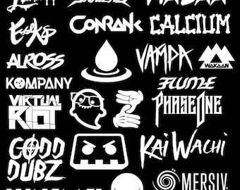 EDM Vinyl Decals