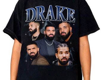 Vintage Drake Shirt,Drake Graphic Tee,It's All Blur Tour Shirt,Drake Concert Shirt,hip hop shirt,Certified Lover Boy Shirt,Gift for fans.